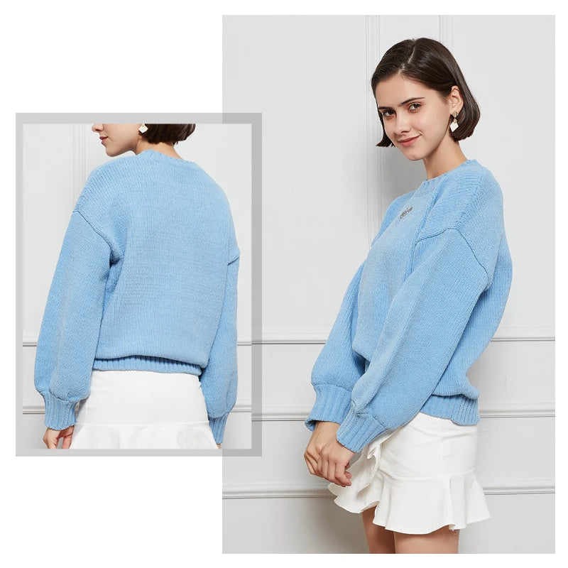 Calvin Hart Women's Heart Cutout Knit Sweater