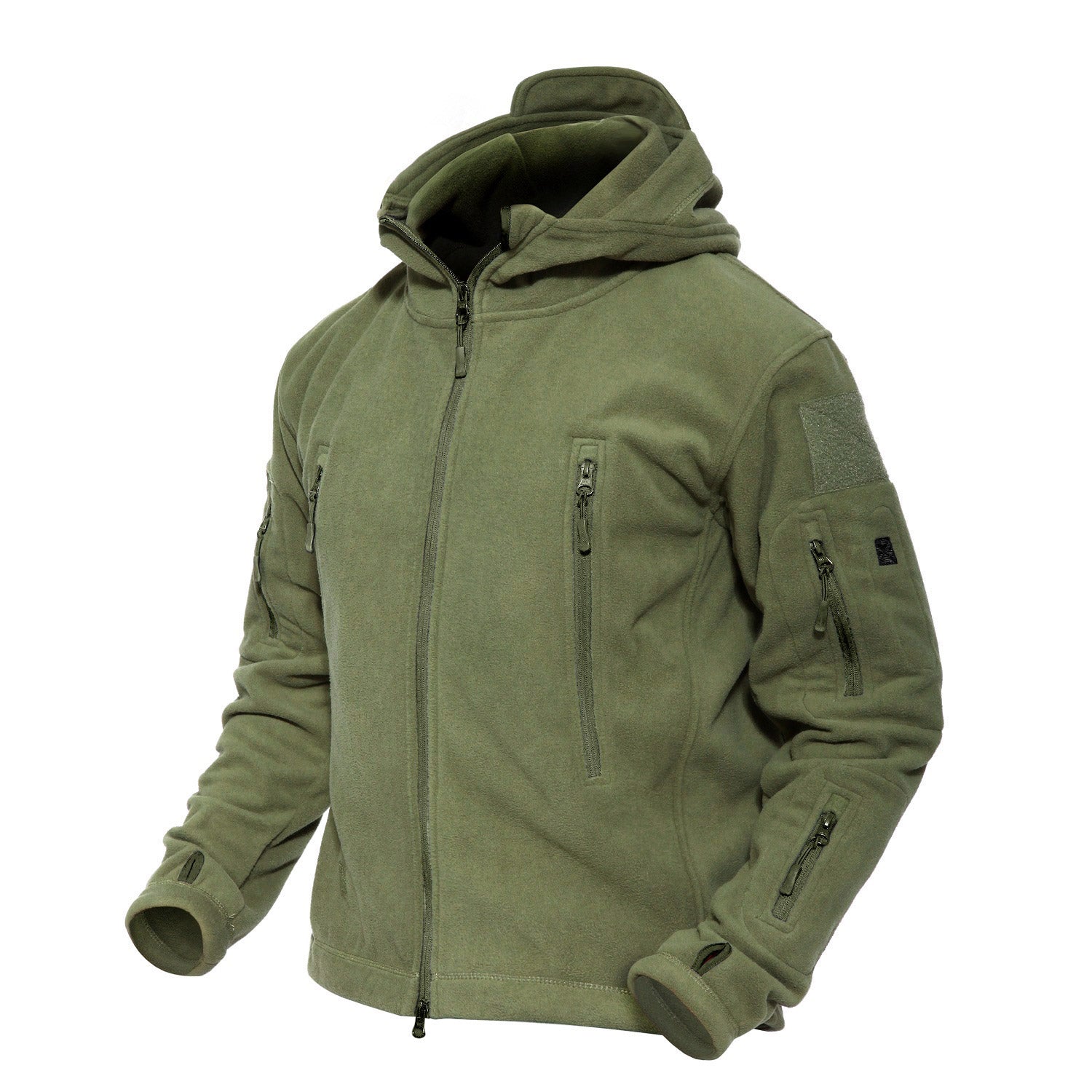 Men's Tactical Fleece Jacket Hoodie Winter Down Jackets