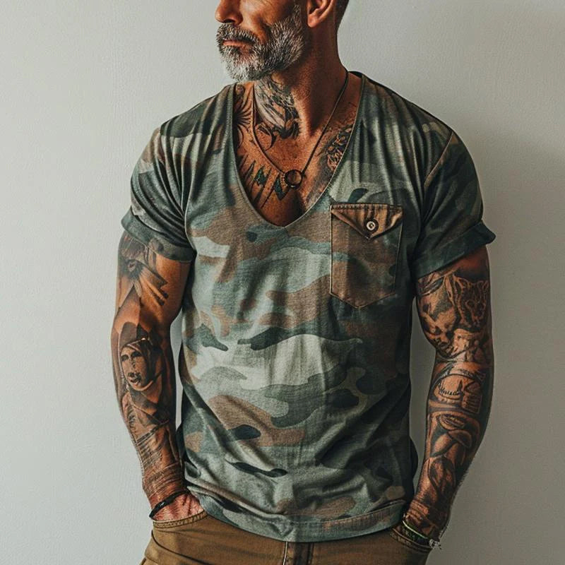Alessandro Veneti Retro Ranger T-shirt Ash & Harbor