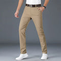 Alessandro Veneti Slim-Cut Chino Pants Ash & Harbor