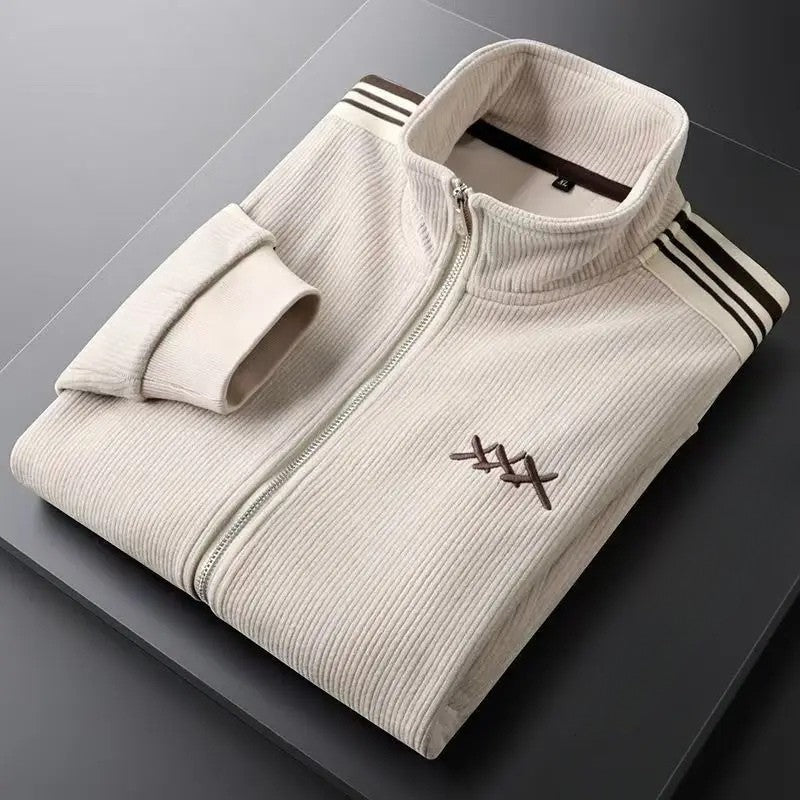 Alessandro Veneti Corduroy Sport Tracksuit Ash & Harbor