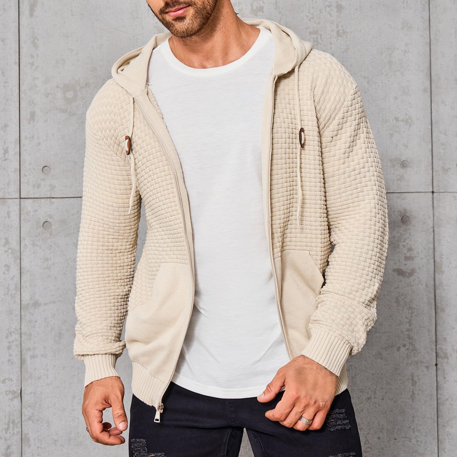 Alessandro Veneti Urban Artisan Hoodie Ash & Harbor