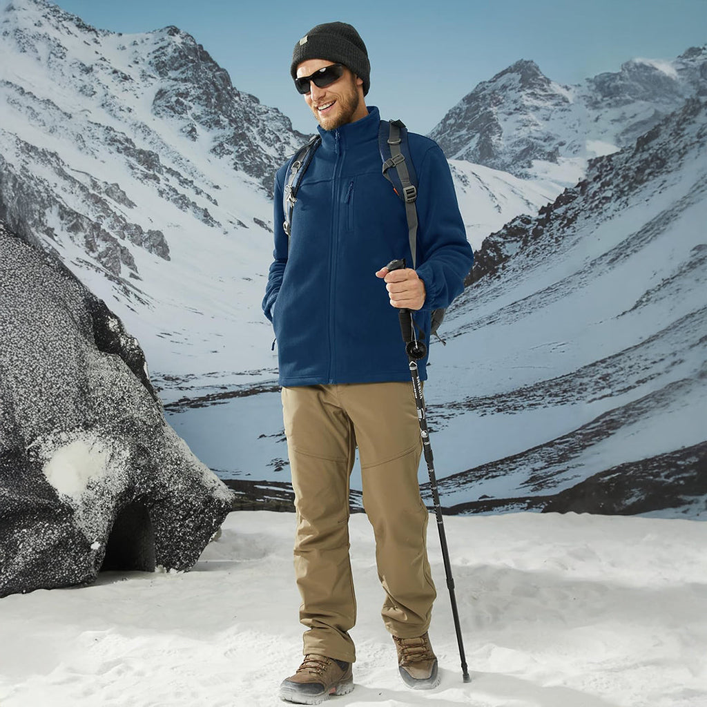 Lightweight Polar Fleece Jacket for Hiking