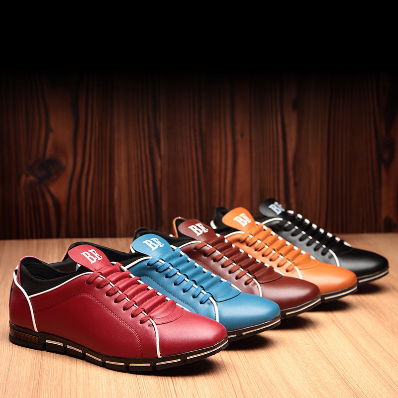 Brave Fusion Leather Sneakers Ash & Harbor