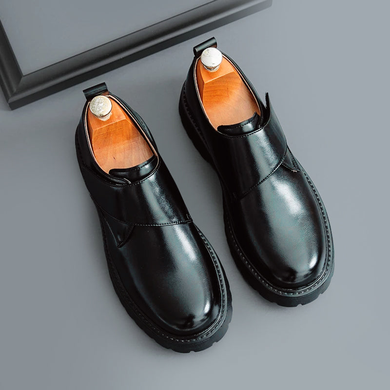 Caldwell Chunky Leather Shoes Ash & Harbor