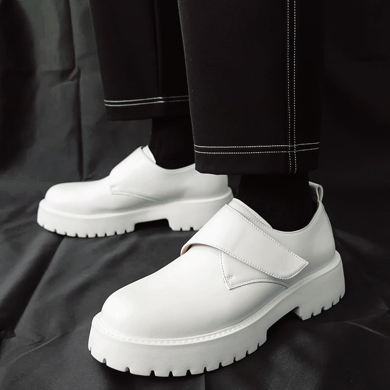 Caldwell Chunky Leather Shoes Ash & Harbor