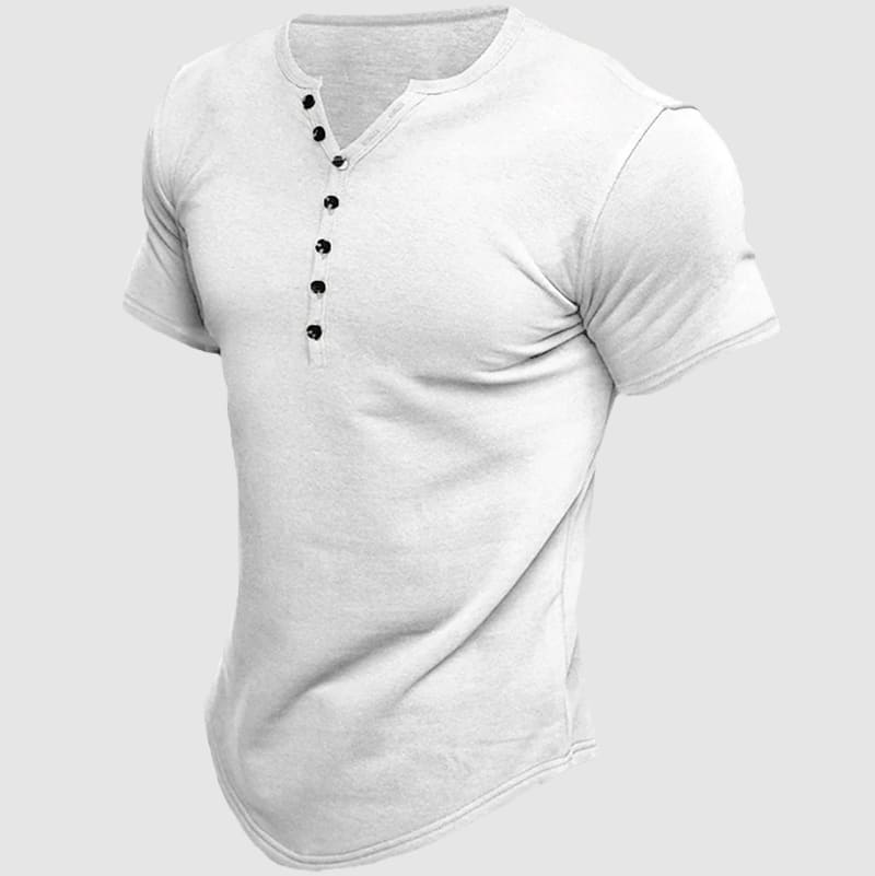 Felix Grant Boss Henley T-Shirt Ash & Harbor