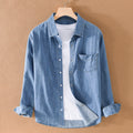 Felix Grant Classic Denim Shirt Ash & Harbor