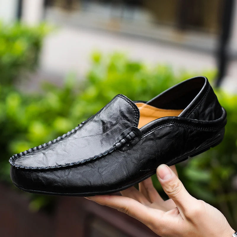 Felix Grant Everlasting Leather Loafers Ash & Harbor