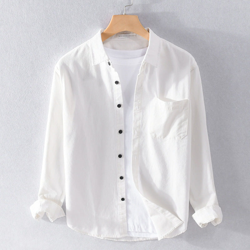 Felix Grant Everyday Cotton Shirt Ash & Harbor