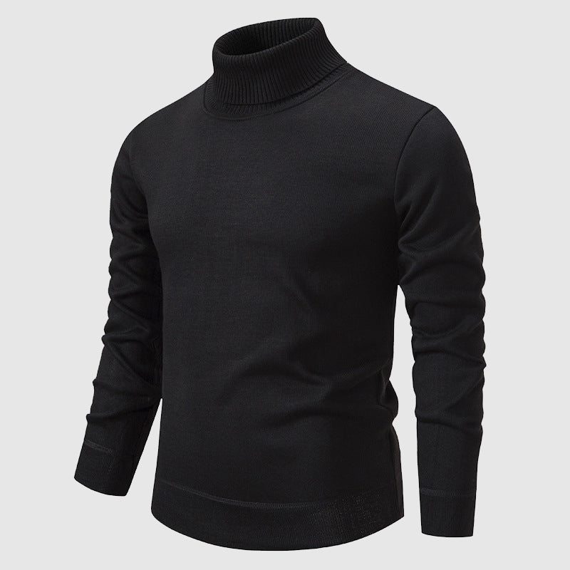 Felix Grant Modern Turtleneck Sweater Ash & Harbor