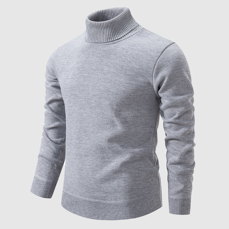 Felix Grant Modern Turtleneck Sweater Ash & Harbor