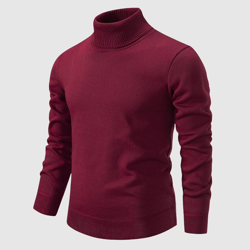 Felix Grant Modern Turtleneck Sweater Ash & Harbor