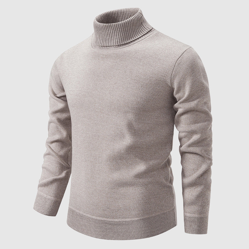 Felix Grant Modern Turtleneck Sweater Ash & Harbor