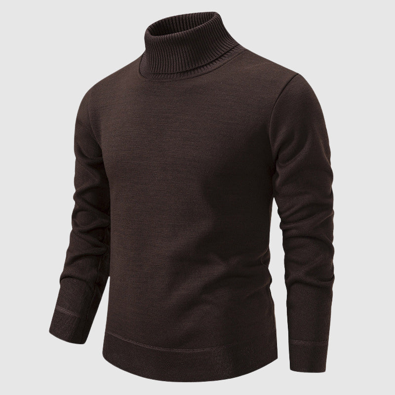 Felix Grant Modern Turtleneck Sweater Ash & Harbor