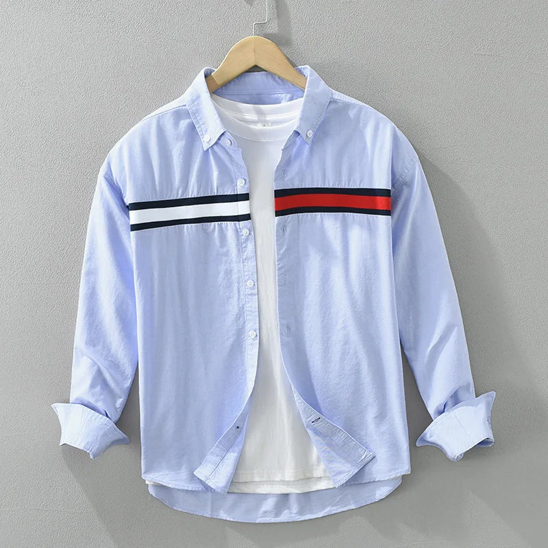 Felix Grant Stargazer ButtonUp Shirt Ash & Harbor