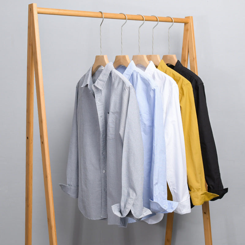 Felix Grant Weekend Cotton Shirt Ash & Harbor