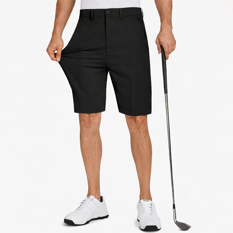 Felix Grant Course Golf Shorts with Straight Cut Ash & Harbor