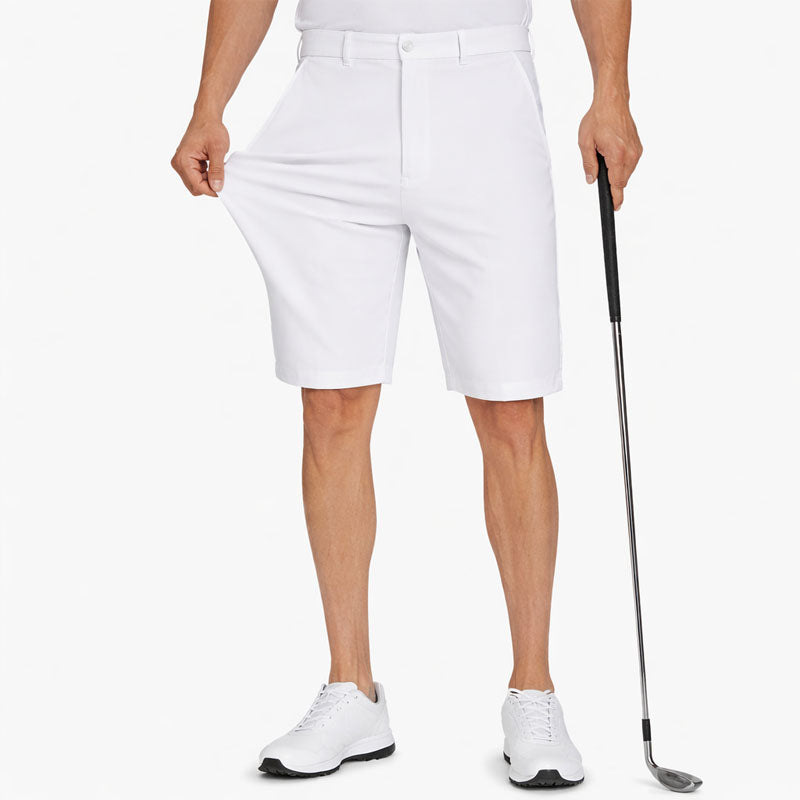 Felix Grant Course Golf Shorts with Straight Cut Ash & Harbor