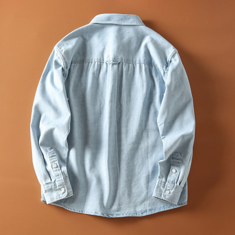 François Blanchet Retro Denim Shirt Ash & Harbor