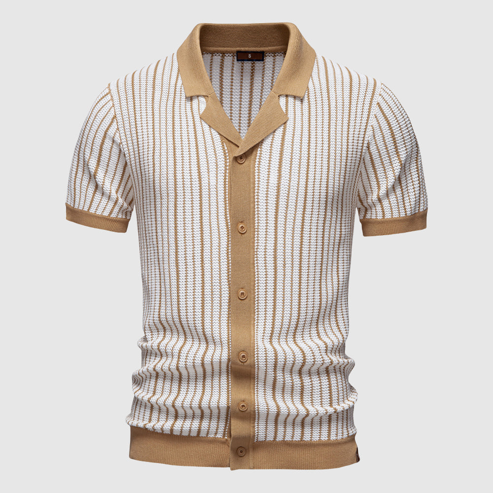 L'Arte Polo Shirt by Alessandro Veneti Ash & Harbor