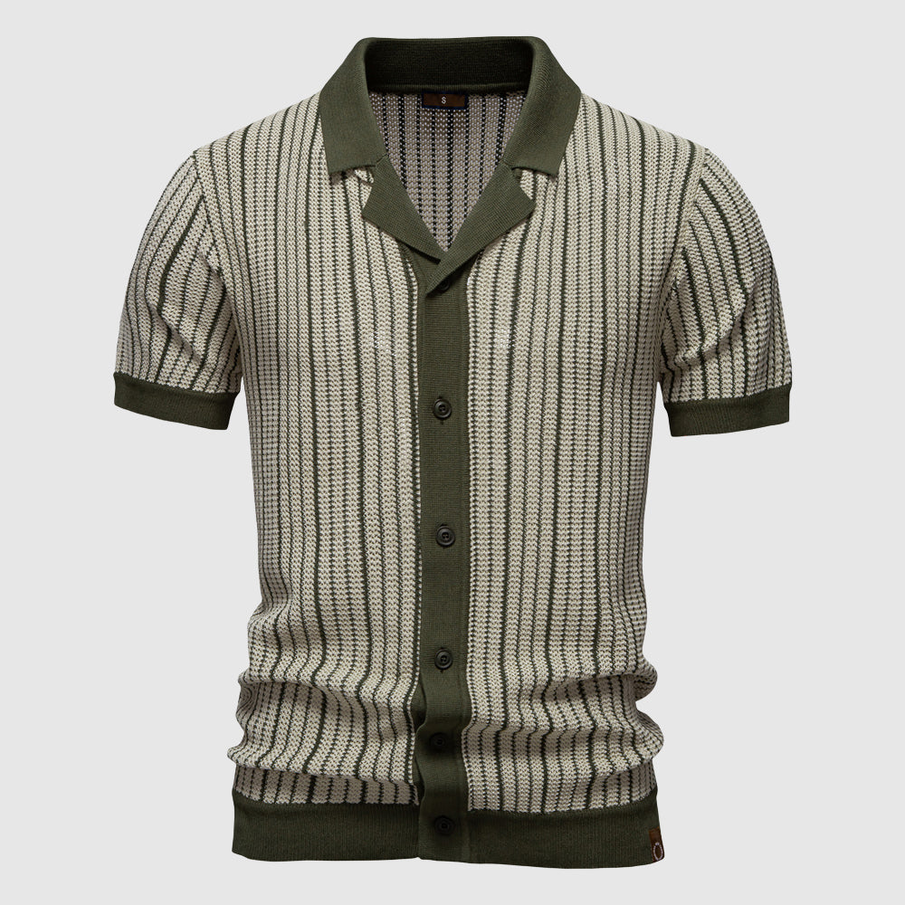 L'Arte Polo Shirt by Alessandro Veneti Ash & Harbor