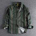 L'Esprit Moderne Striped Shirt by Felix Grant Ash & Harbor