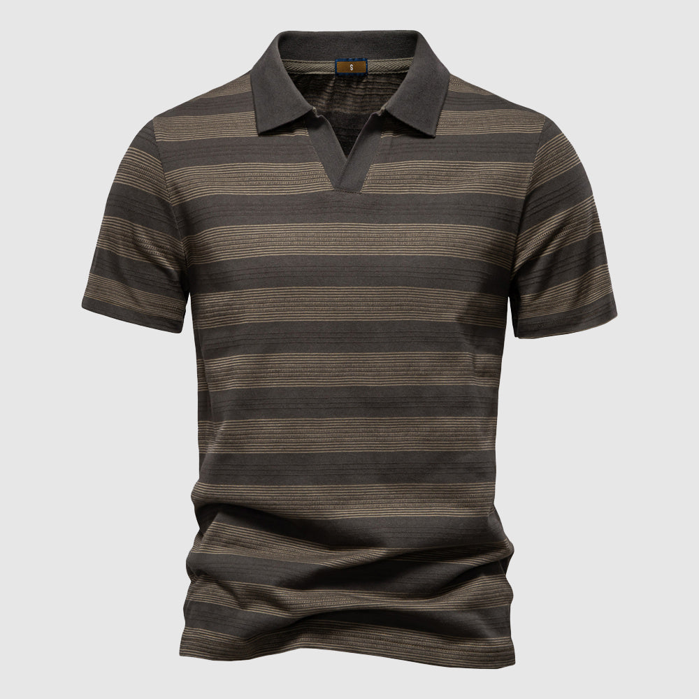 L'Essenza Polo Shirt by Lorenzo Vitali Ash & Harbor