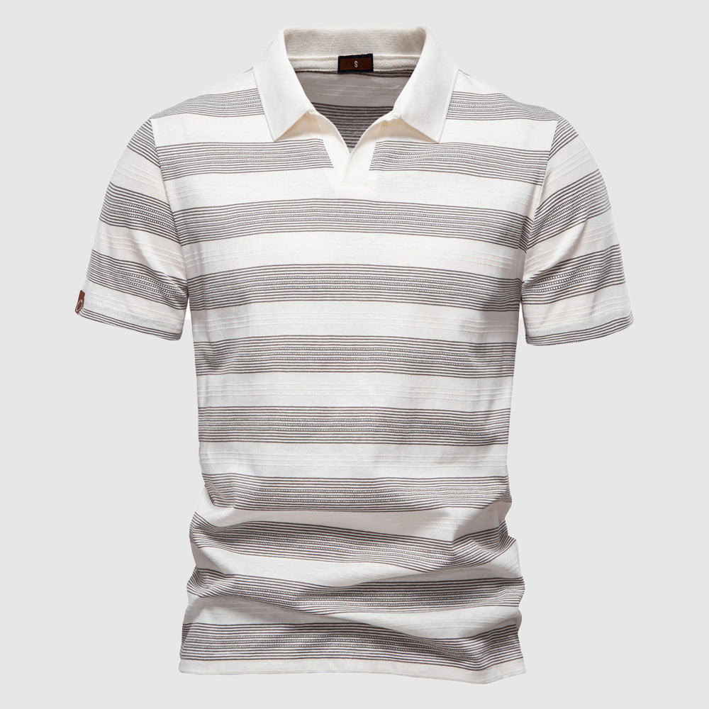 L'Essenza Polo Shirt by Lorenzo Vitali Ash & Harbor