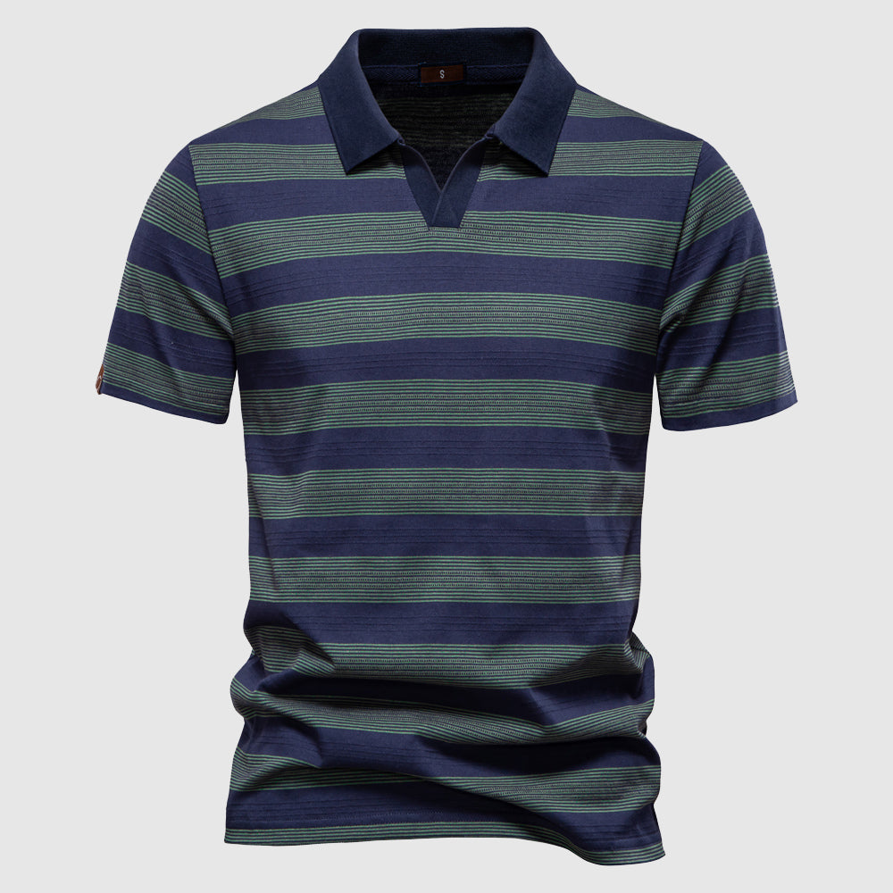 L'Essenza Polo Shirt by Lorenzo Vitali Ash & Harbor