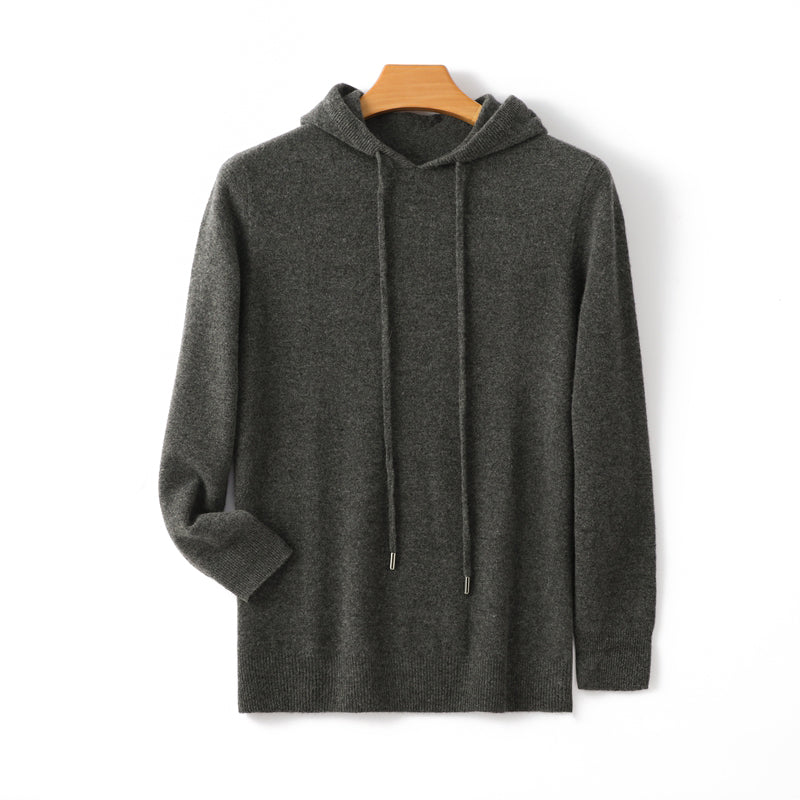 L'Incredibile Cashmere Hoodie by Roberto Russo Ash & Harbor