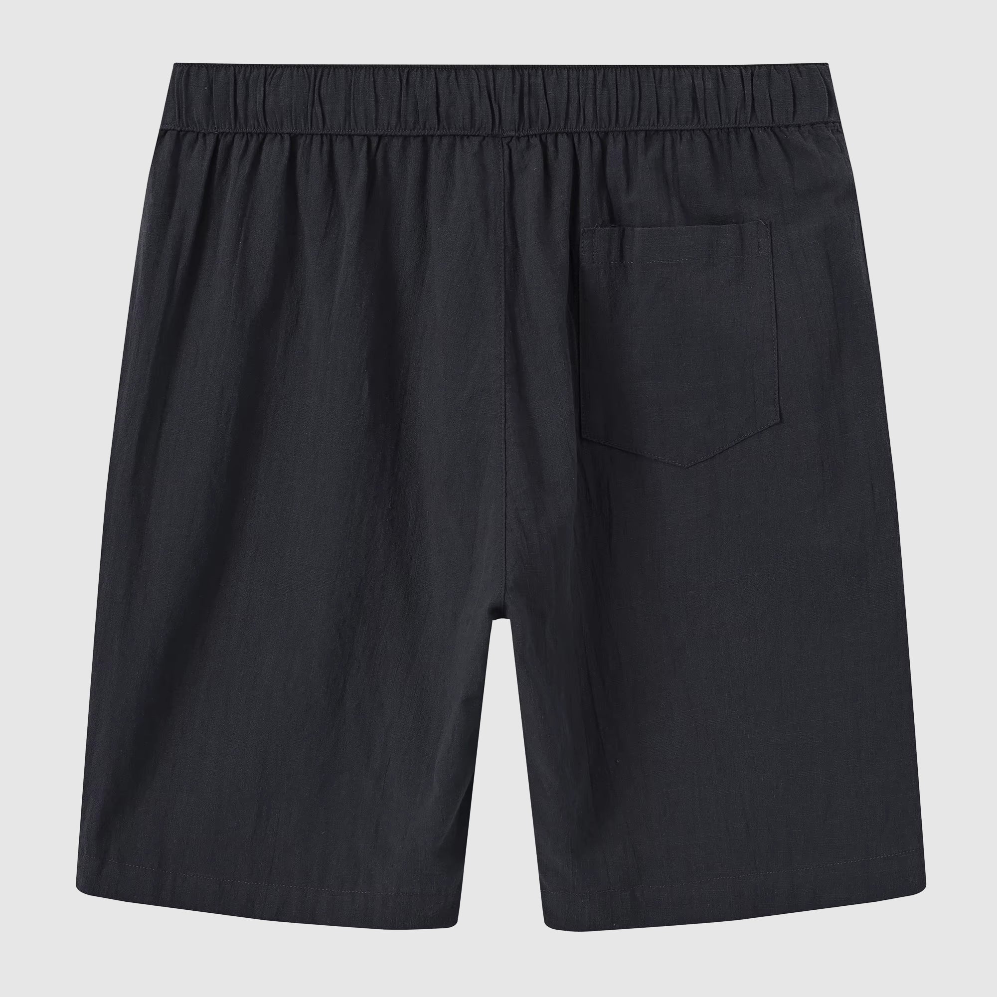 Lorenzo Vitali Cabana Linen Shorts Ash & Harbor
