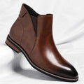 Lorenzo Vitali Classic Chelsea-Style Boots Ash & Harbor