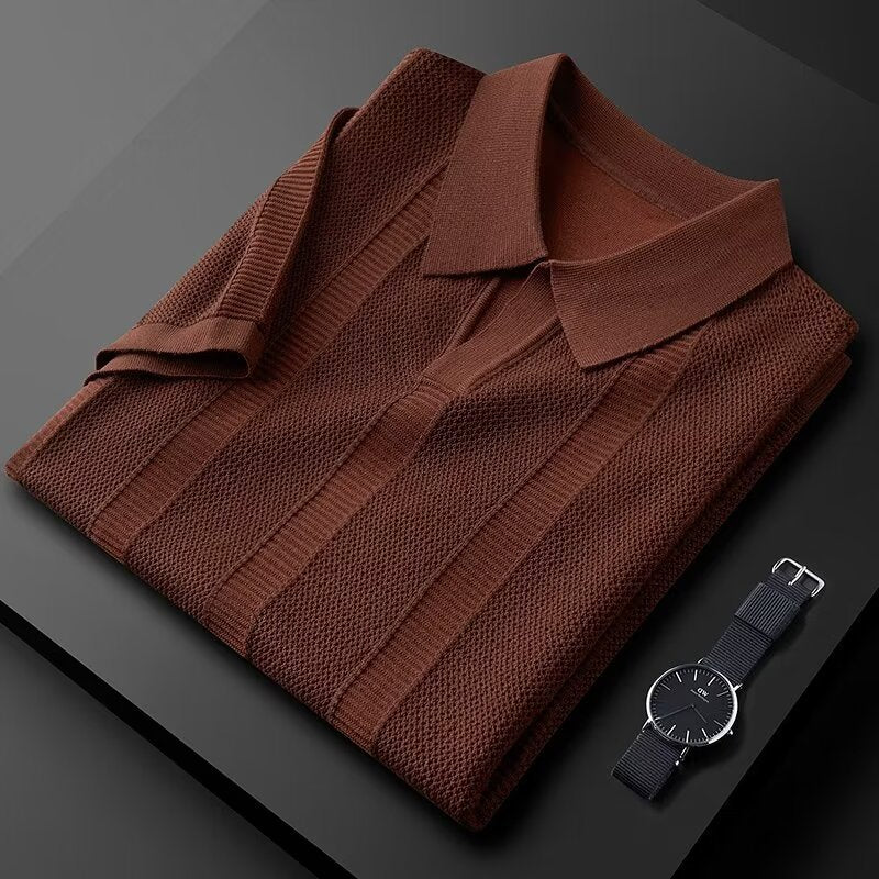 Lorenzo Vitali Edge Polo Shirt Ash & Harbor