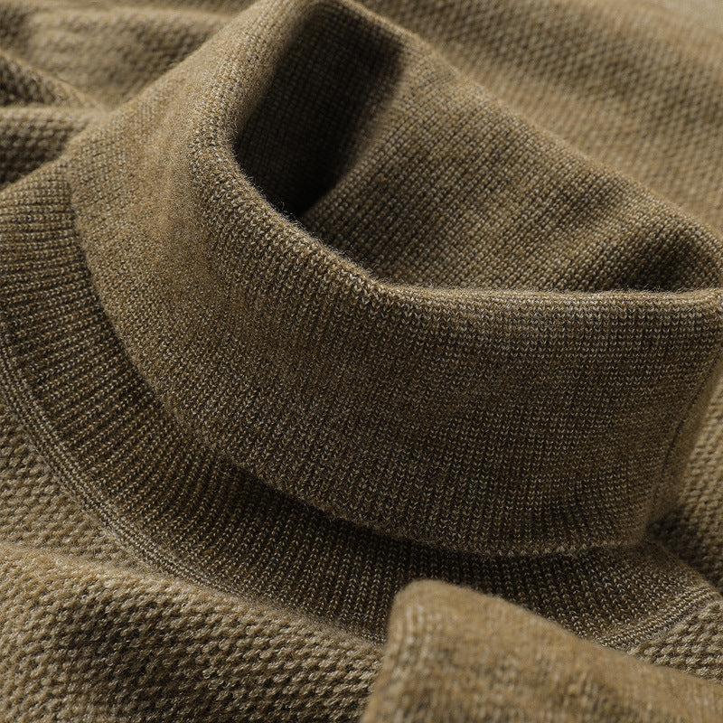 Lorenzo Vitali Elegant Turtleneck Sweater Ash & Harbor