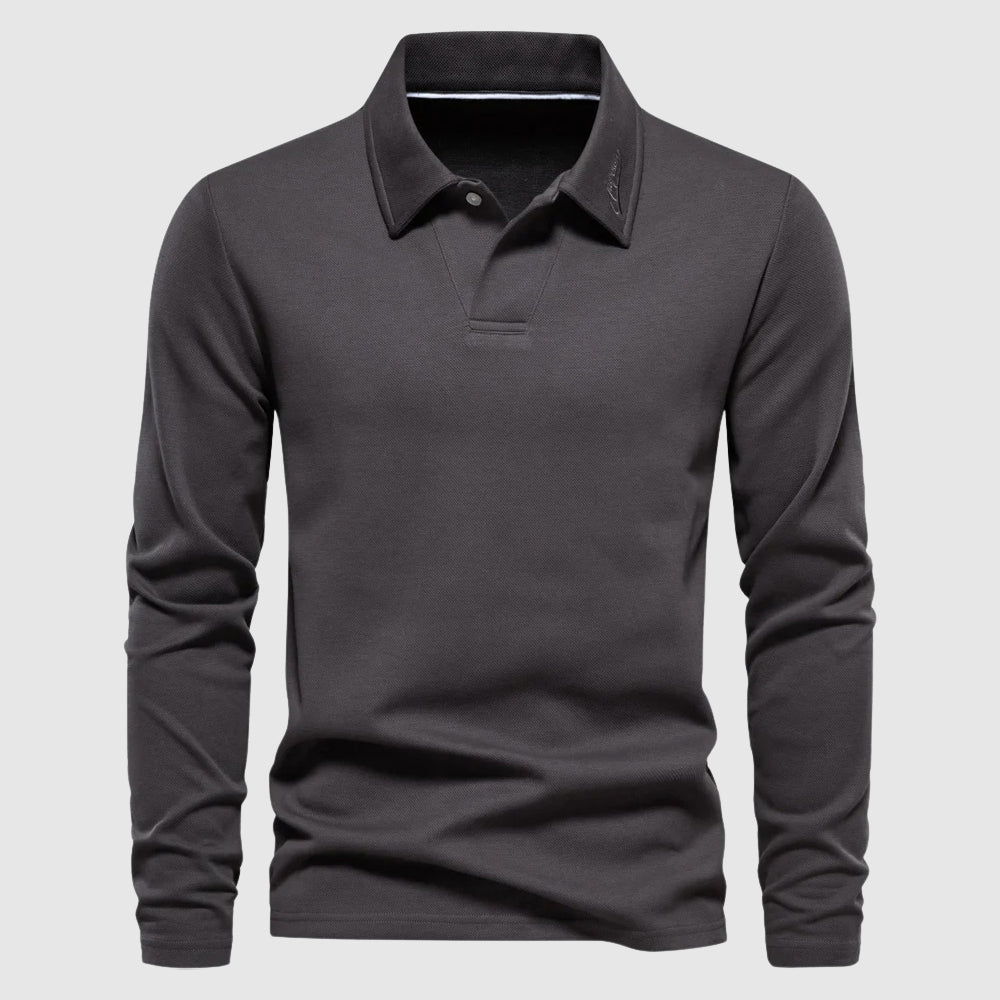 Lorenzo Vitali Elite Polo Shirt Ash & Harbor