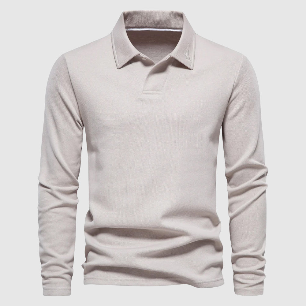 Lorenzo Vitali Elite Polo Shirt Ash & Harbor