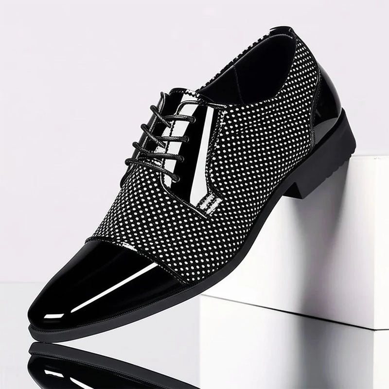 Lorenzo Vitali Lace-Up Dress Shoes Ash & Harbor