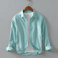 Lorenzo Vitali Uomo Casuale Shirt Ash & Harbor