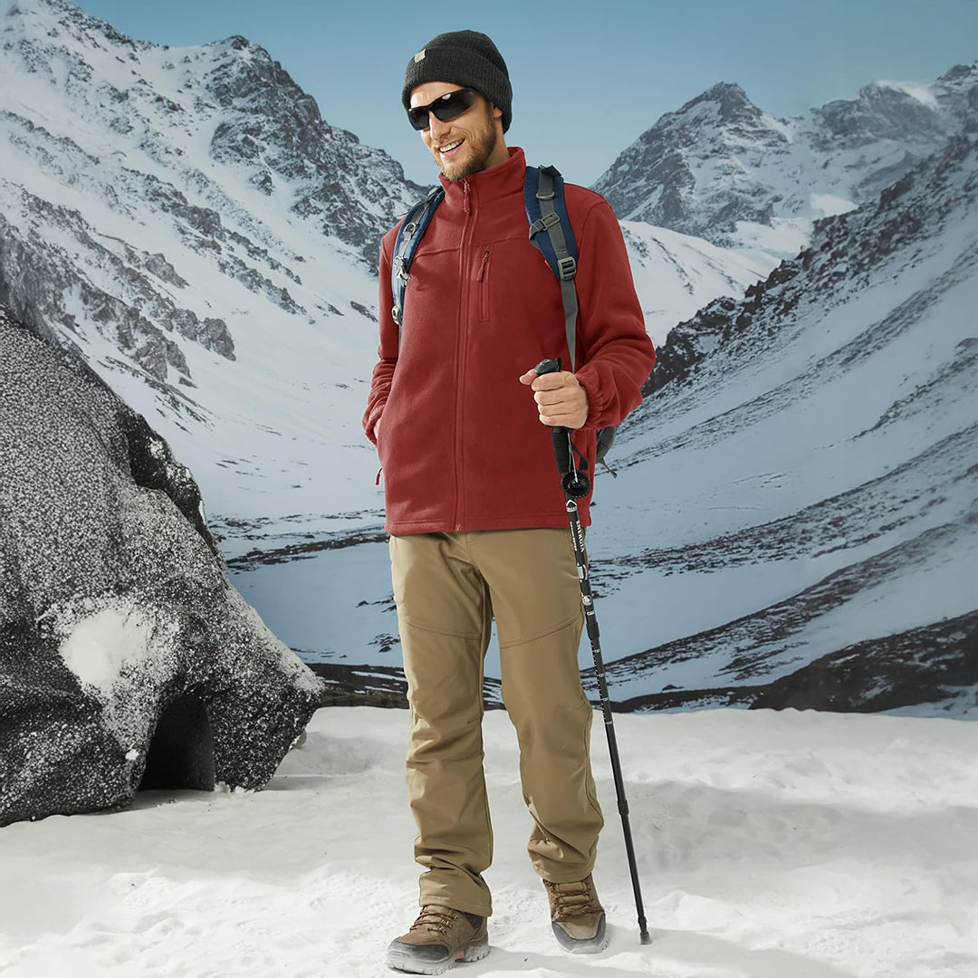 Lightweight Polar Fleece Jacket for Hiking