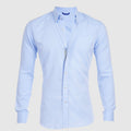 Roberto Russo Fitted Shirt with Integrated Zipper Ash & Harbor