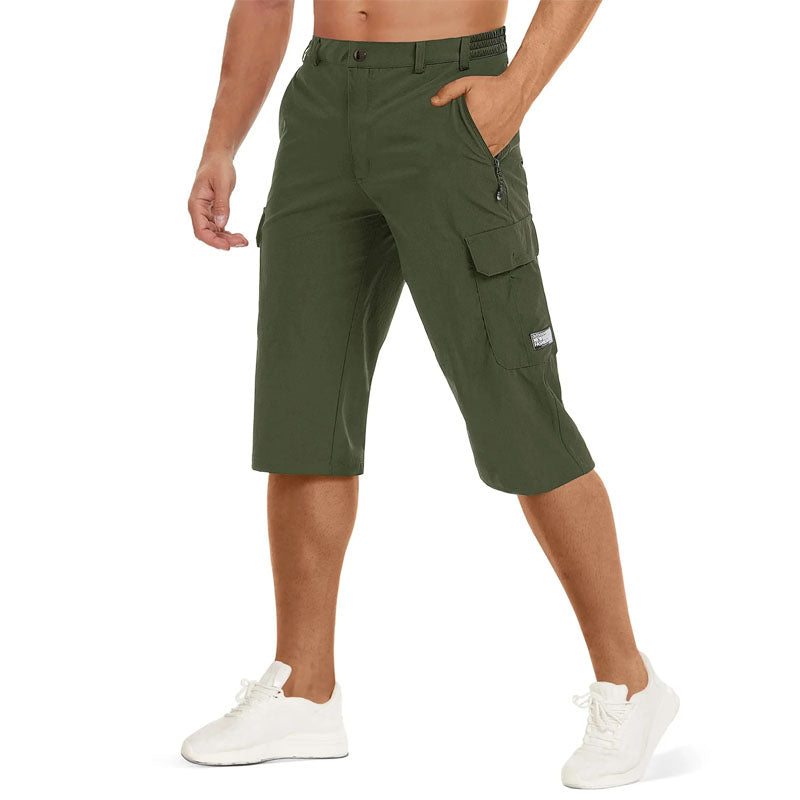 Roberto Russo Hiking Cargo Shorts Ash & Harbor