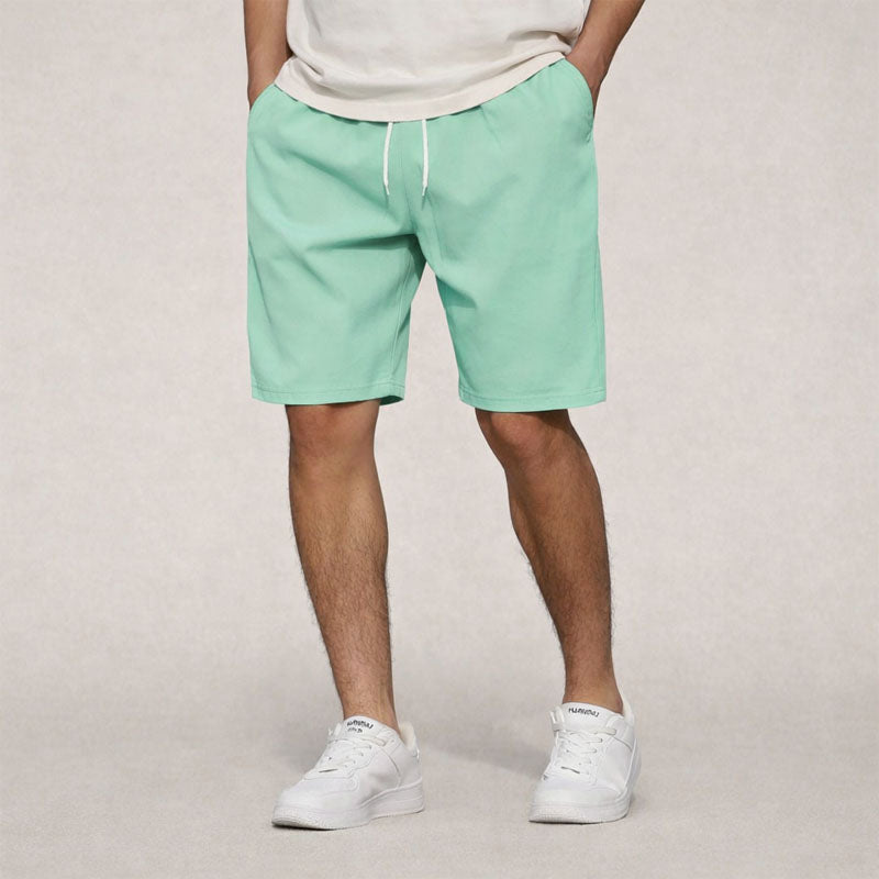 Roberto Russo Mid-Length Casual Shorts Ash & Harbor