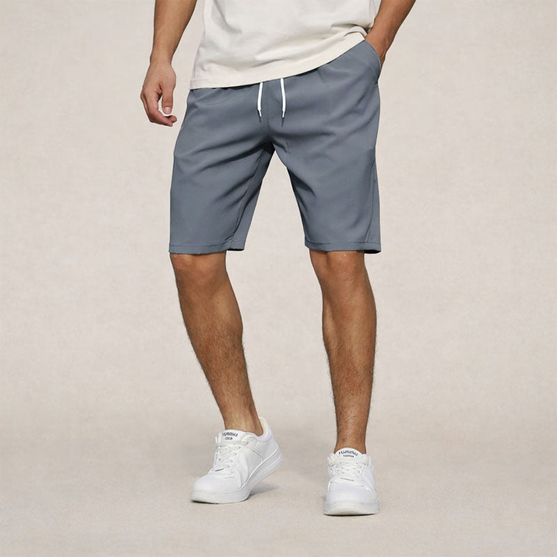 Roberto Russo Mid-Length Casual Shorts Ash & Harbor