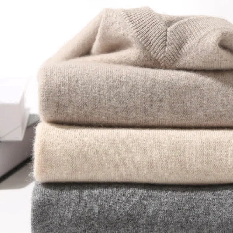 Roberto Russo Opulent Cashmere Sweater Ash & Harbor