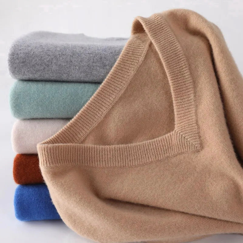 Roberto Russo Opulent Cashmere Sweater Ash & Harbor