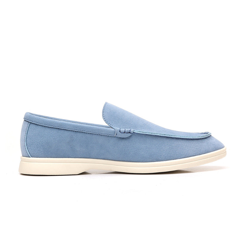 Roberto Russo Slip-On Loafers with Stitch Vamp Ash & Harbor