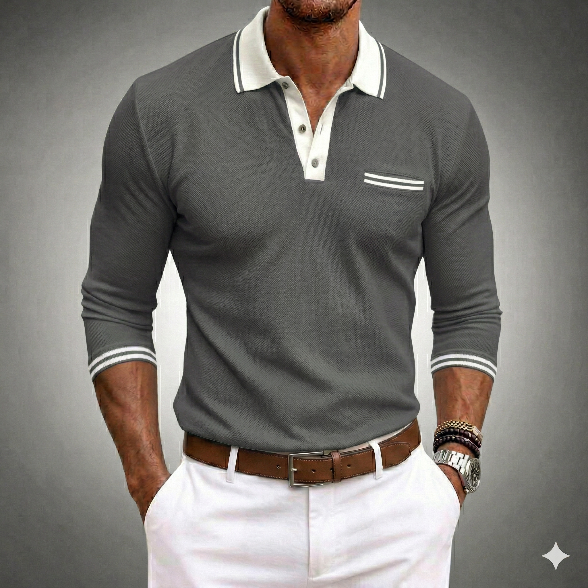 Roberto Russo Active Edge Shirt Ash & Harbor