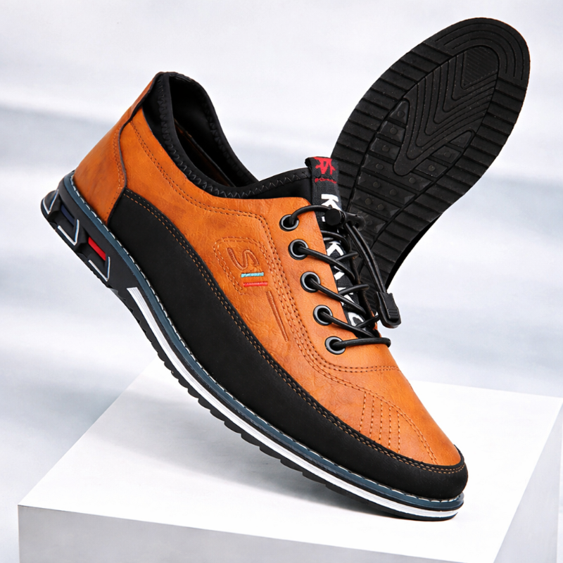 Roberto Russo Leather Lace-Up Shoes Ash & Harbor