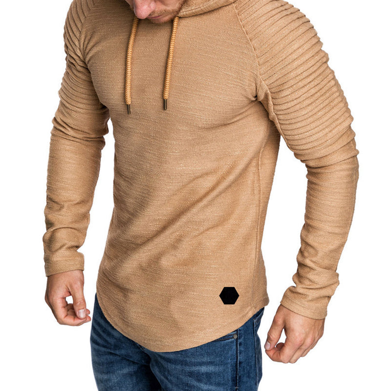 Slim Fit Autumn Casual Hoodie for Men Ash & Harbor